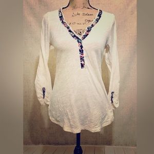 🦋 Postmark 9-H15 SCTL 🦋Anthropologie Peasant Top